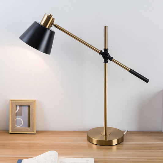 Eye-Care Table Lamp for Studying, Black