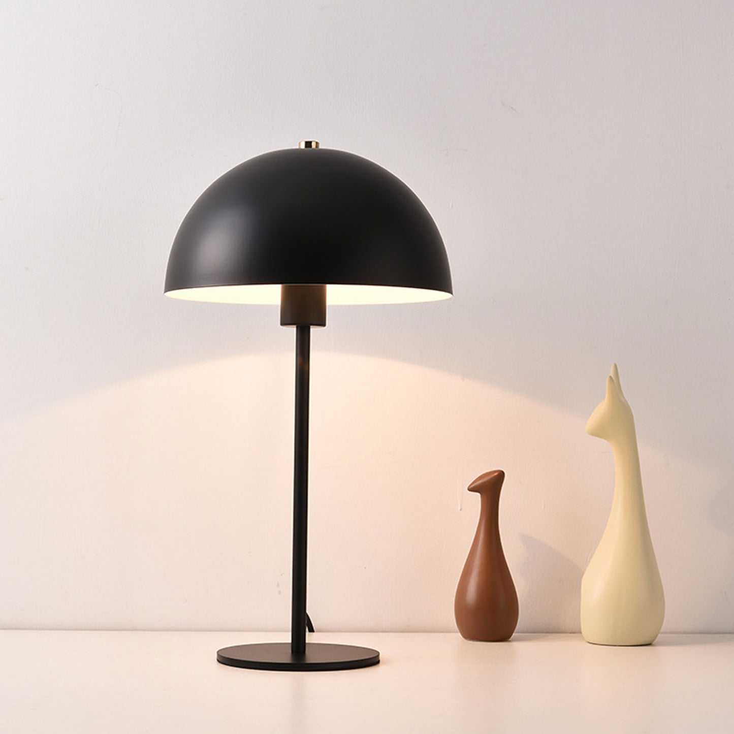 Mushroom Table Lamp Bedside Table Lamp, Wrought Iron Table Light