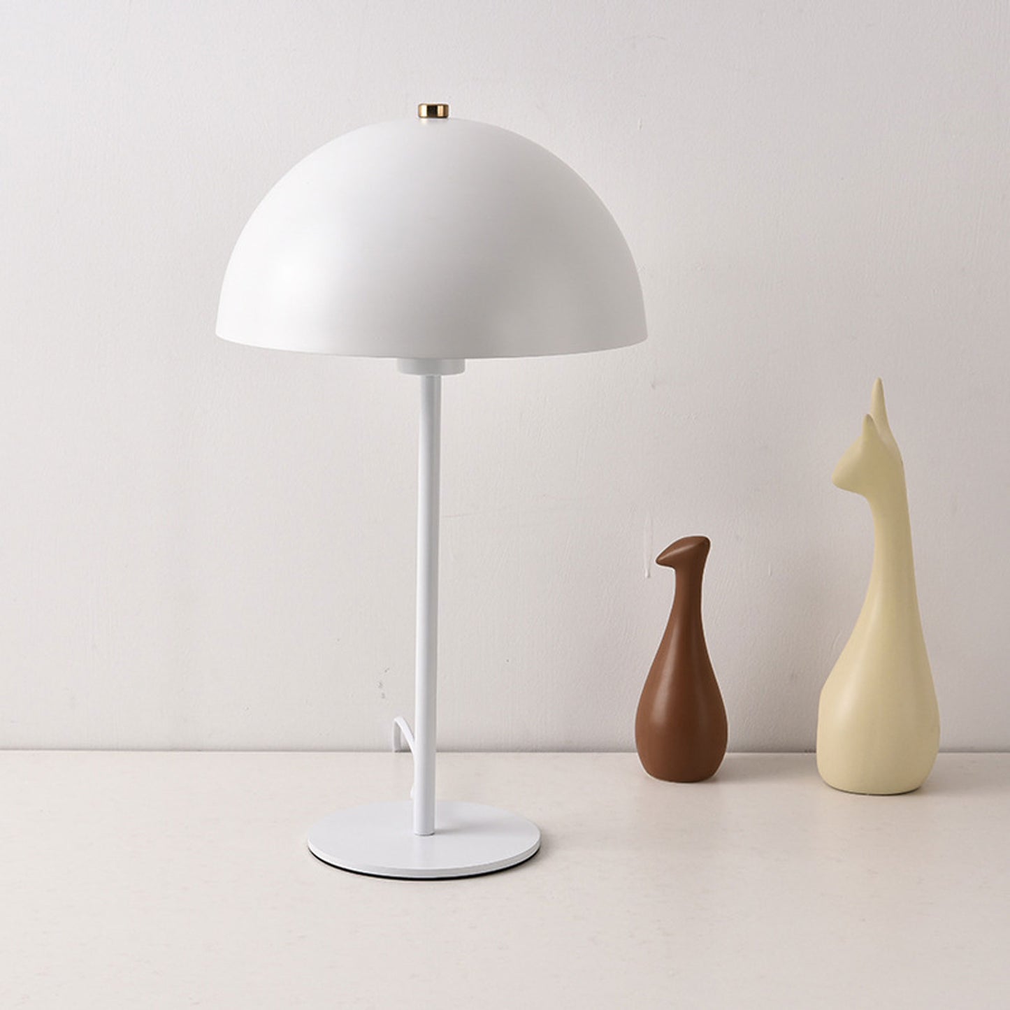 Mushroom Table Lamp Bedside Table Lamp, Wrought Iron Table Light