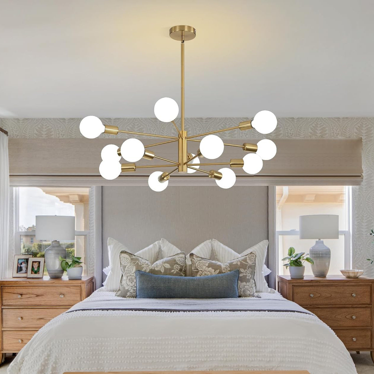 12-Light Sputnik Chandelier