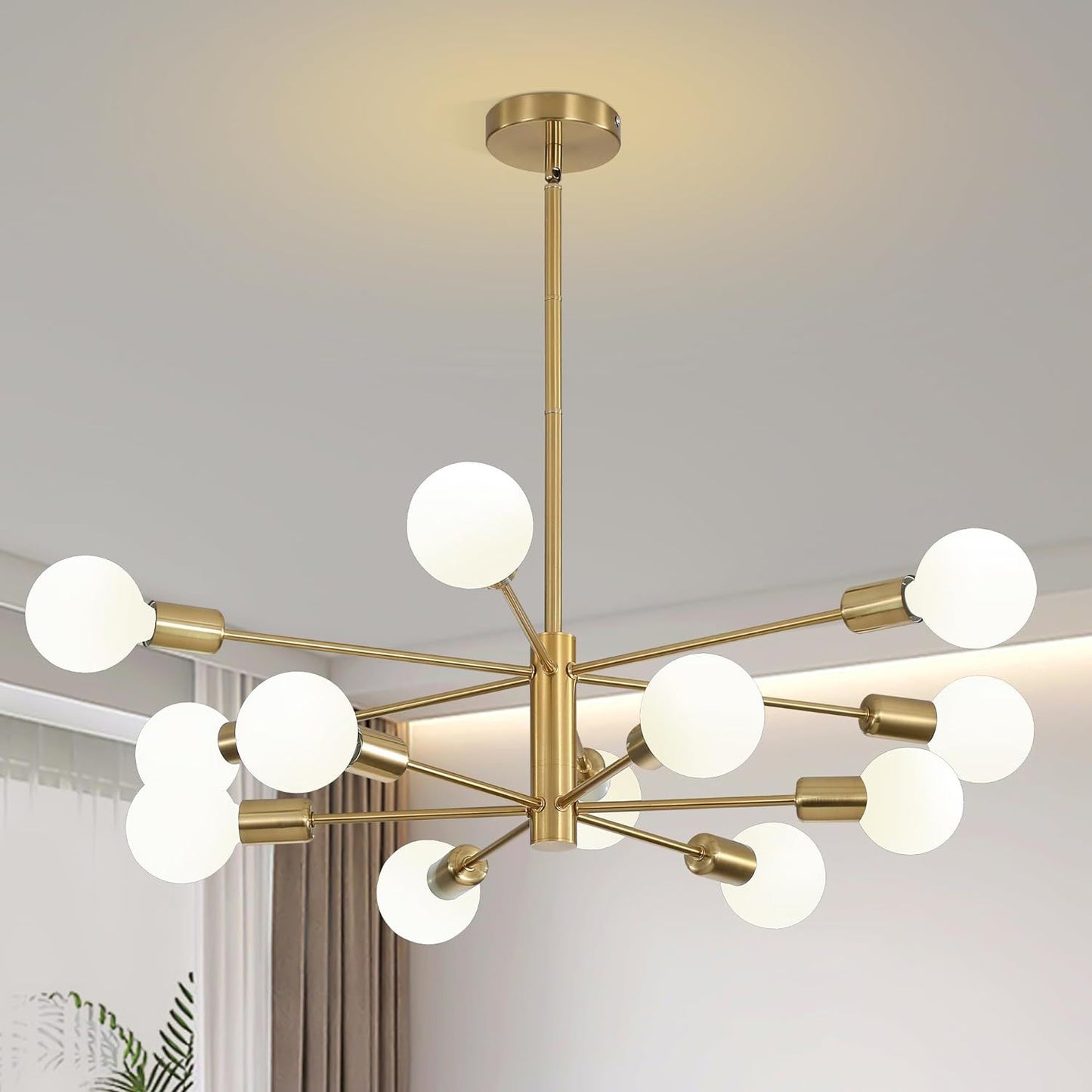 12-Light Sputnik Chandelier