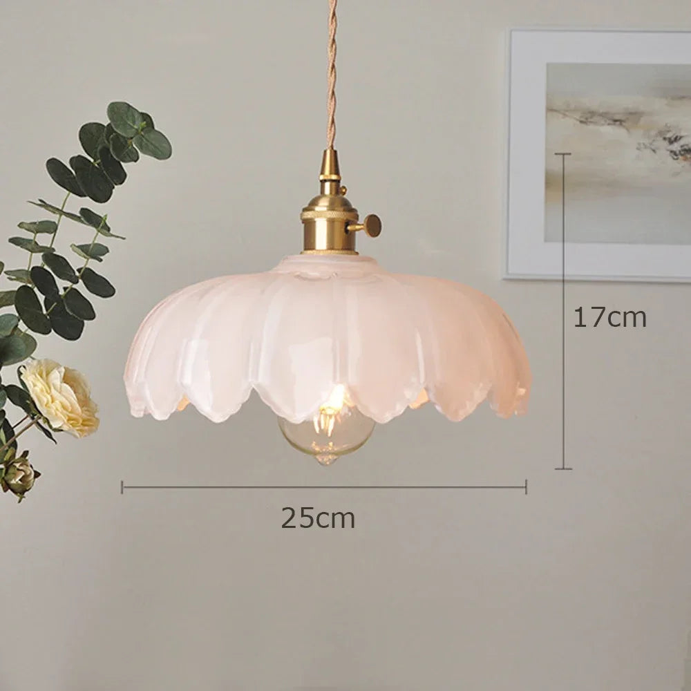 Glass Pendant Light(Bulb Not Included)