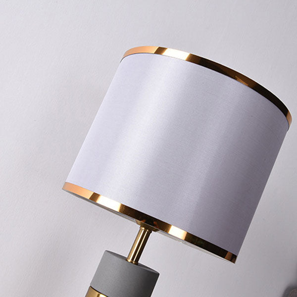 Modern Table Lamp Desk Lamp, Fabric lampshade