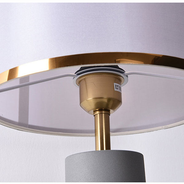Modern Table Lamp Desk Lamp, Fabric lampshade