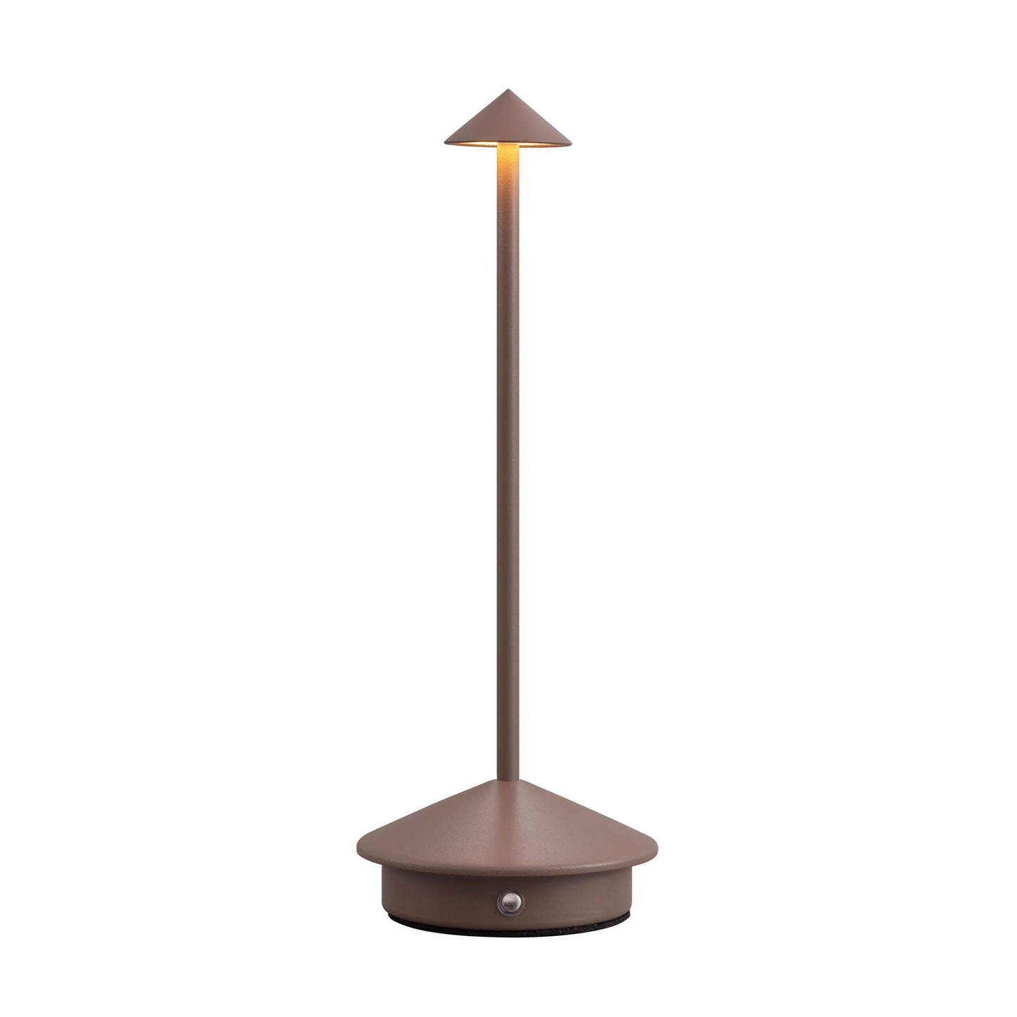 LED Cordless Table Lamp - Rechargeable Battery Operated Desk Lamp Lighting, Silver