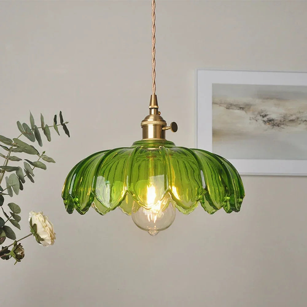 Glass Pendant Light(Bulb Not Included)