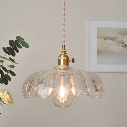Glass Pendant Light(Bulb Not Included)