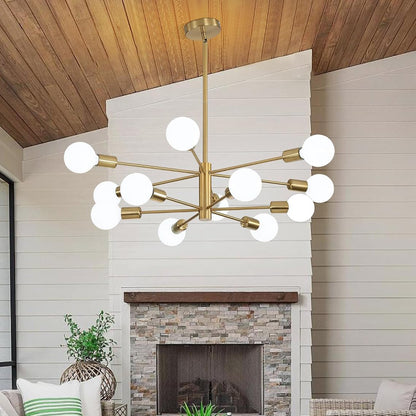 12-Light Sputnik Chandelier
