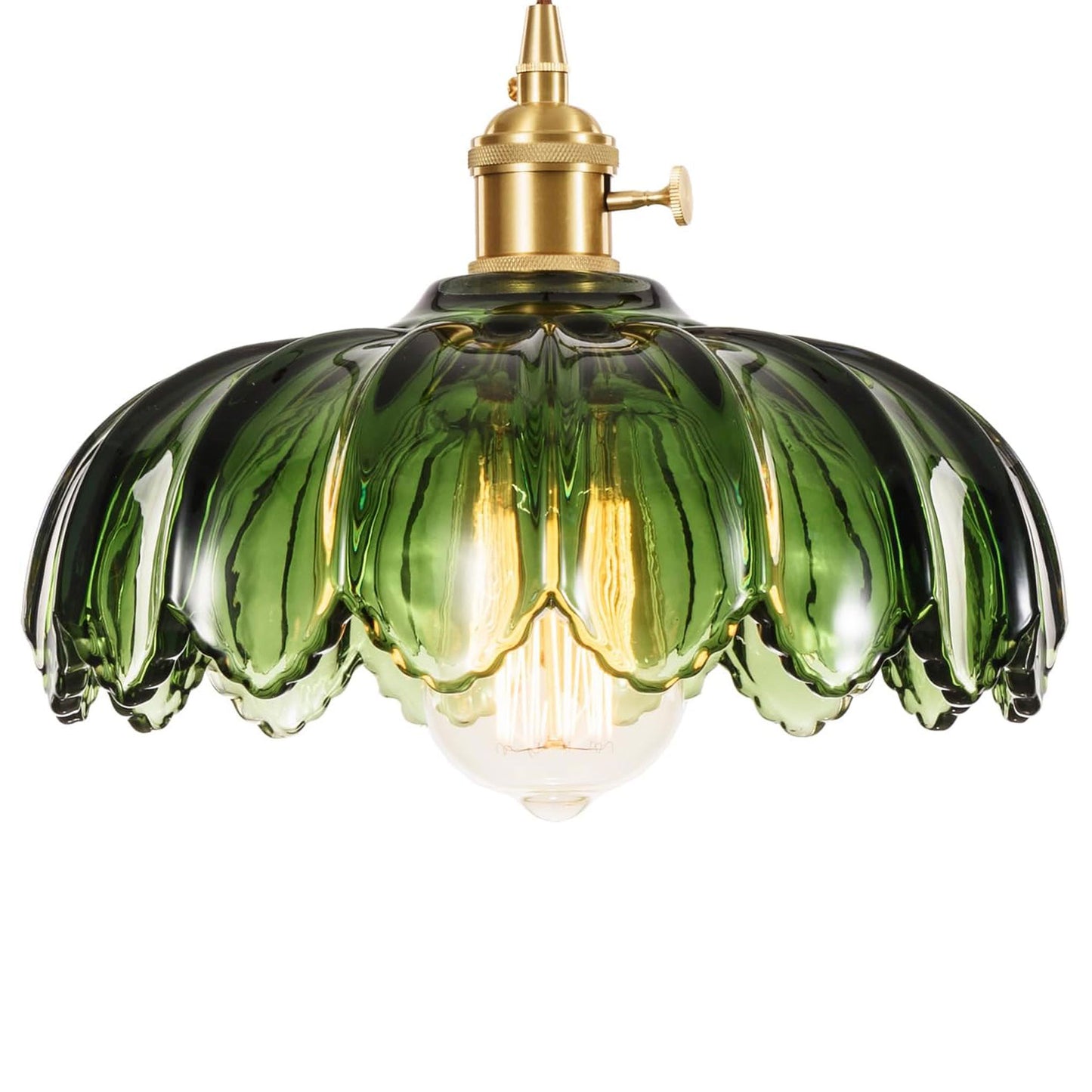 Glass Pendant Light(Bulb Not Included)