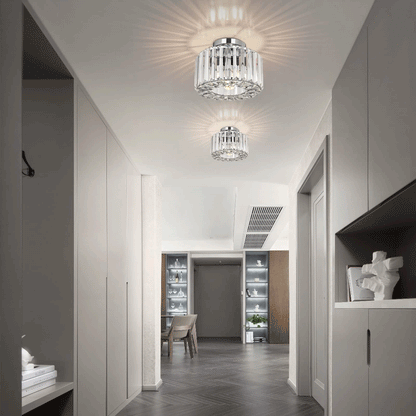 Crystal Ceiling Light(Bulb Not Included)
