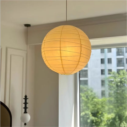 Wabi-sabi Style Lantern Pendant Light