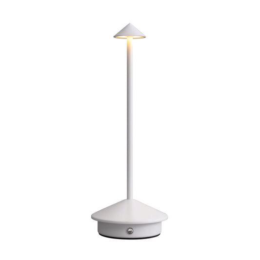 LED Table Lamp Cordless Rechargeable Battery Operated Desk Lamp Lighting, White